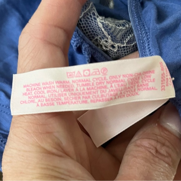 Like New VICTORIA’S SECRET Soft & Sexy Blue Slip Gown - Picture 7 of 8